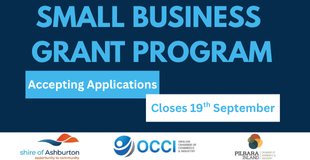 Small Business Grant Program Now Open